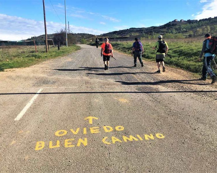 peregerinos Carbajal · Etapa 1 camino de san salvador